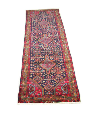 Alfombra de pasillo Alfombra persa - Nómada - 336 x 110 cm - azul