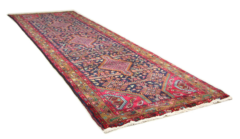 Alfombra de pasillo Alfombra persa - Nómada - 336 x 110 cm - azul