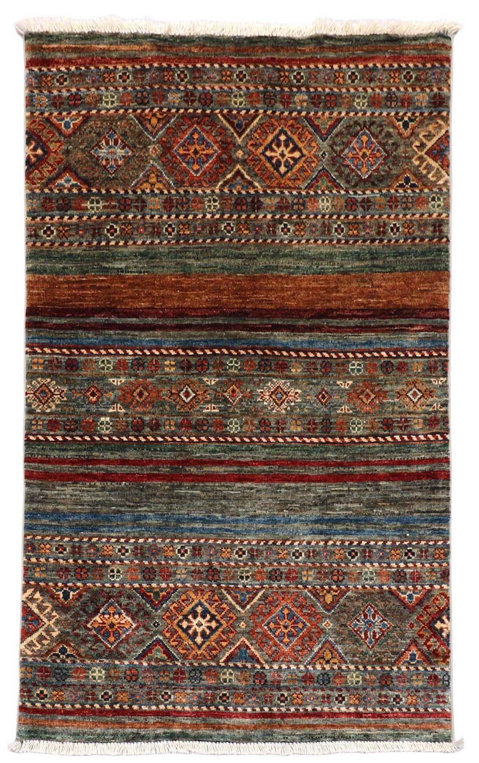 Alfombra Ziegler - 130 x 82 cm - rojo oscuro