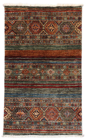 Alfombra Ziegler - 130 x 82 cm - rojo oscuro