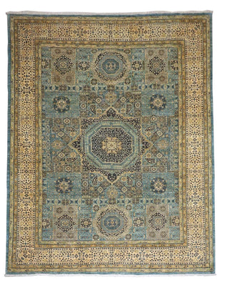 Alfombra Ziegler - 355 x 270 cm - azul claro