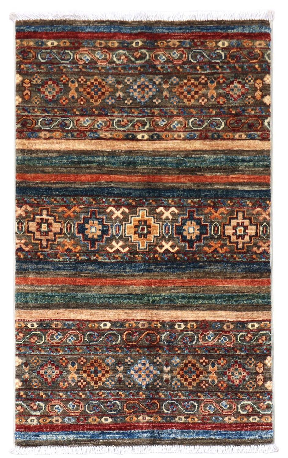 Alfombra Ziegler - 99 x 62 cm - verde menta