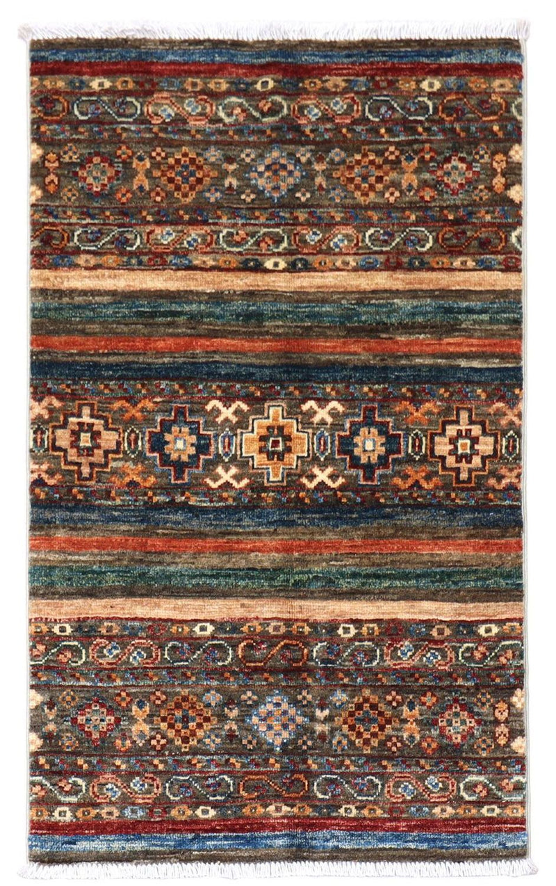 Alfombra Ziegler - 99 x 62 cm - verde menta