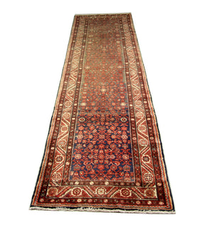 Alfombra de pasillo Alfombra persa - Nómada - 440 x 114 cm - rojo