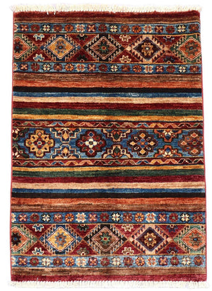 Alfombra Ziegler - 88 x 65 cm - rojo