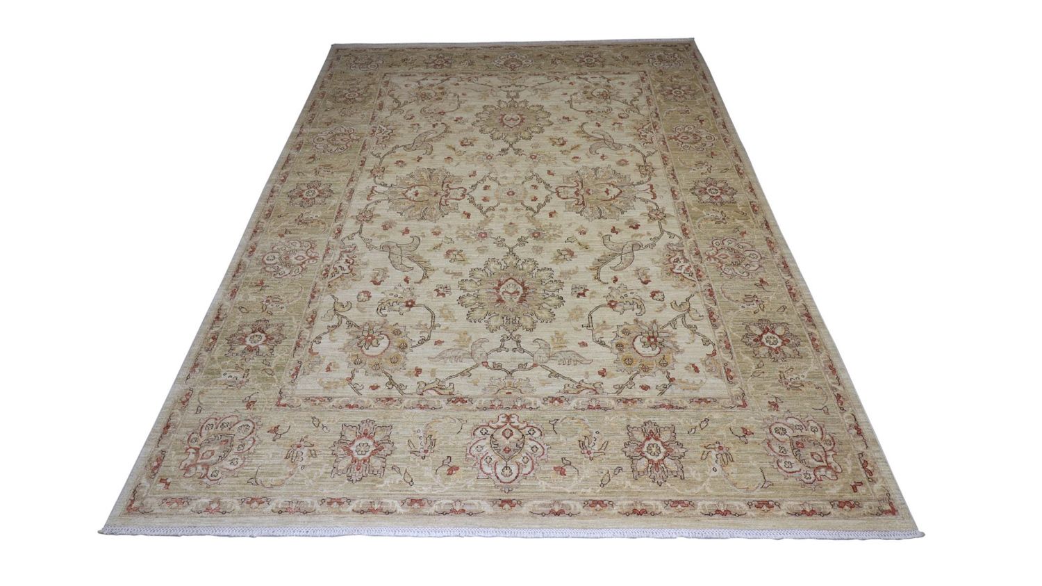 Alfombra Ziegler - 382 x 276 cm - gris