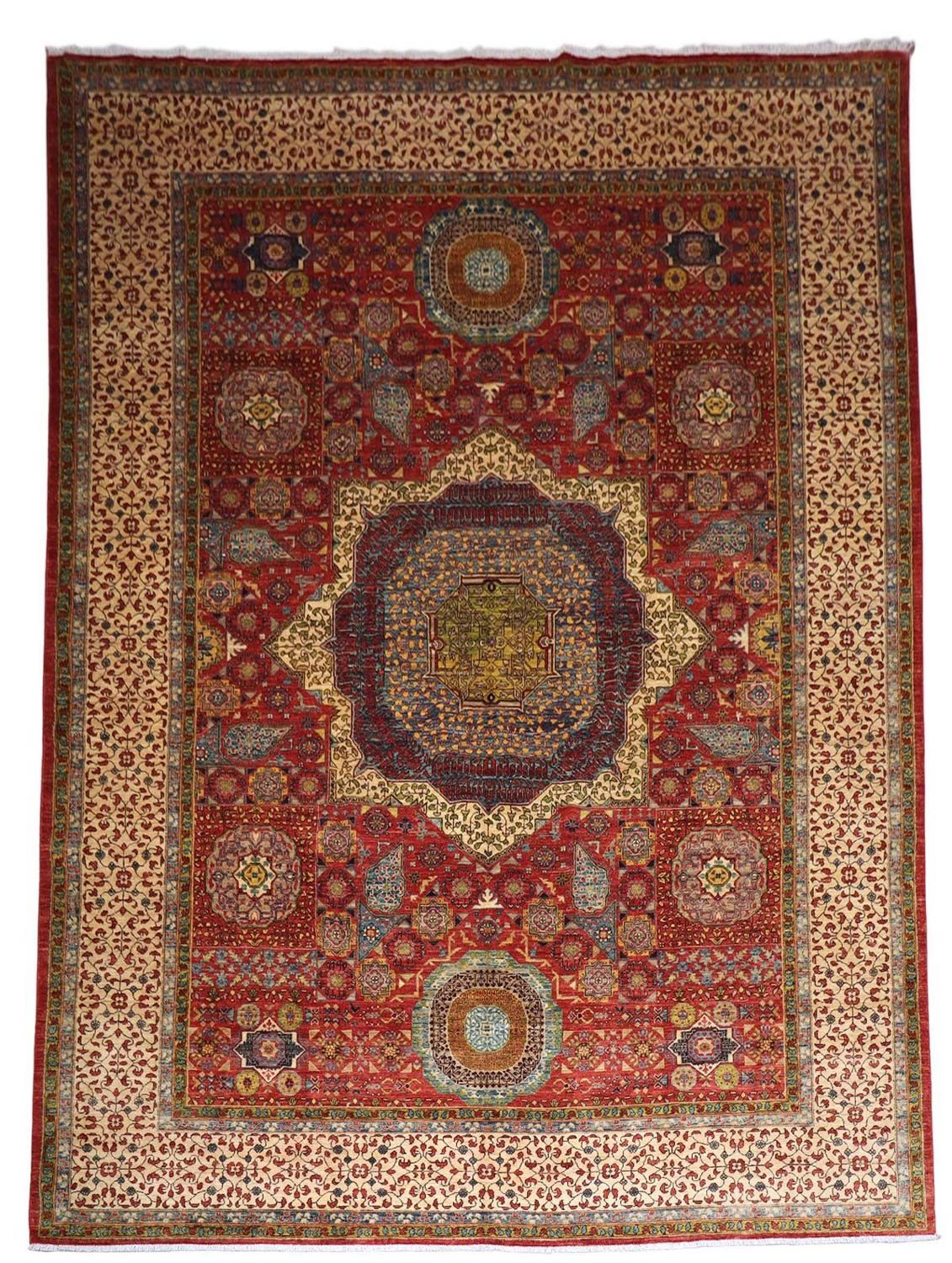 Alfombra Ziegler - 421 x 307 cm - rojo