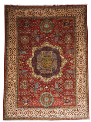 Alfombra Ziegler - 421 x 307 cm - rojo