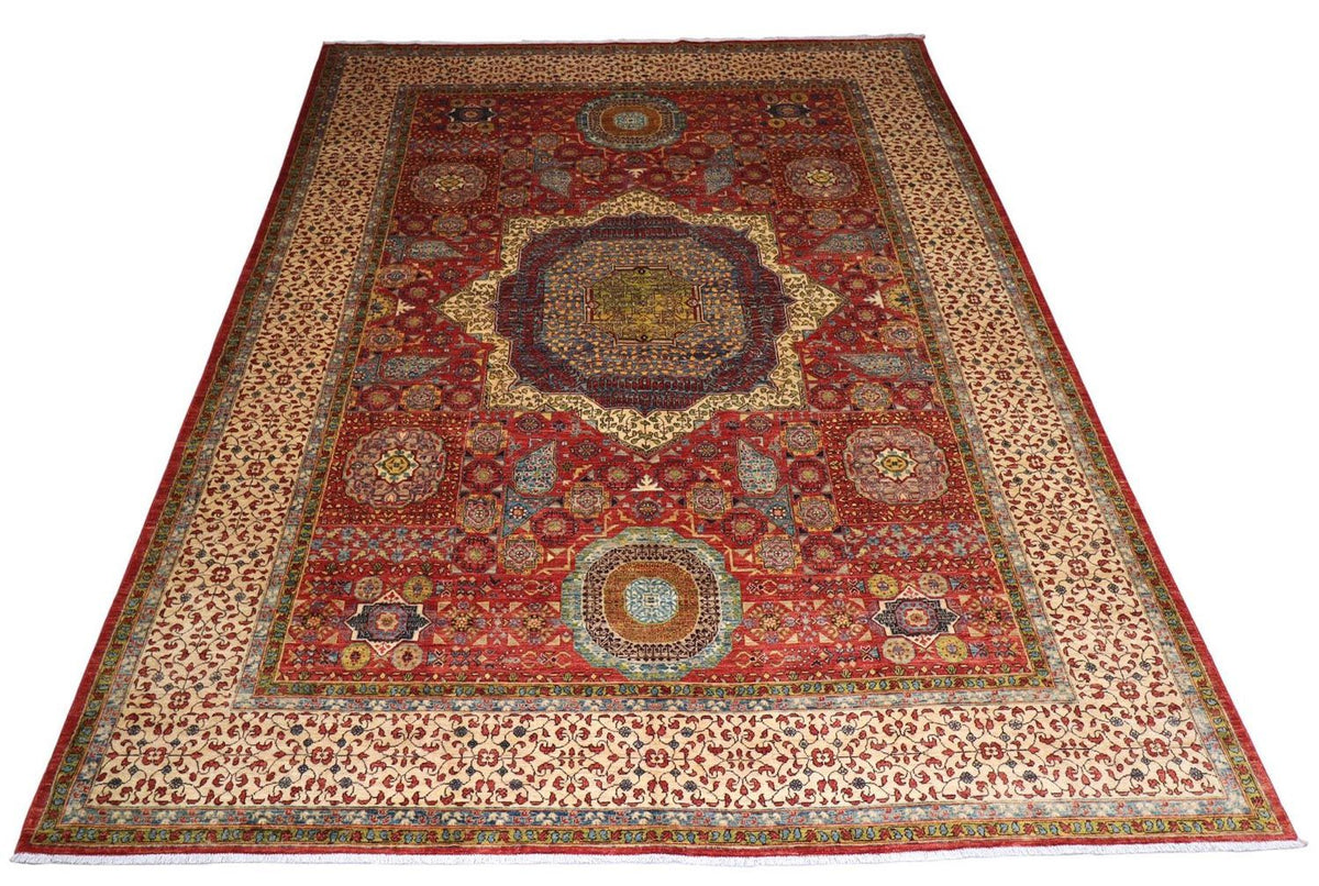 Alfombra Ziegler - 421 x 307 cm - rojo