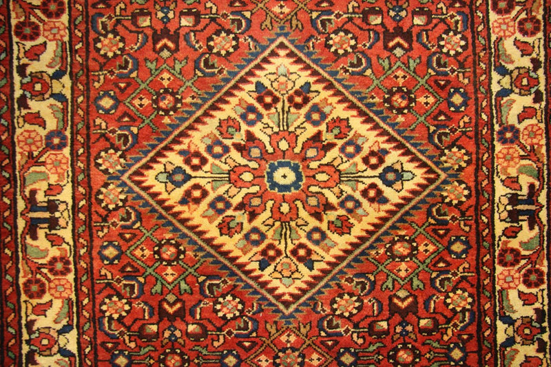 Alfombra de pasillo Alfombra persa - Nómada - 437 x 123 cm - rojo
