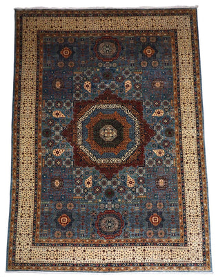 Alfombra Ziegler - 423 x 309 cm - azul oscuro