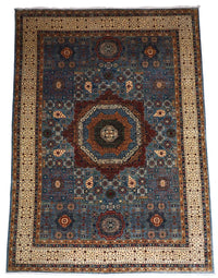Alfombra Ziegler - 423 x 309 cm - azul oscuro