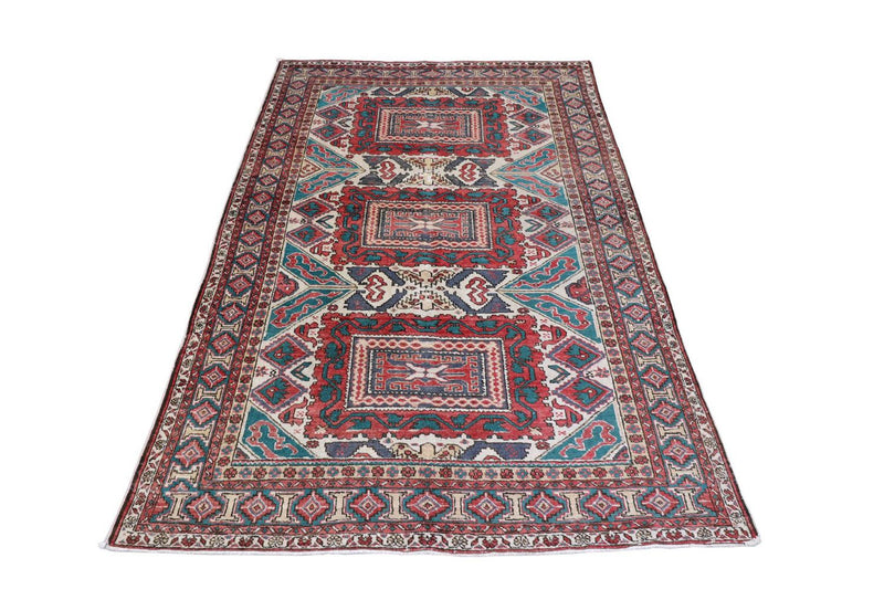 Alfombra afgana - Bukhara - 206 x 136 cm - beige