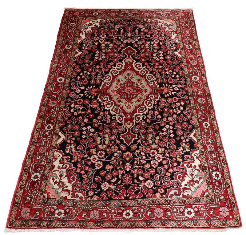 Alfombra persa - Clásica - 214 x 134 cm - azul oscuro