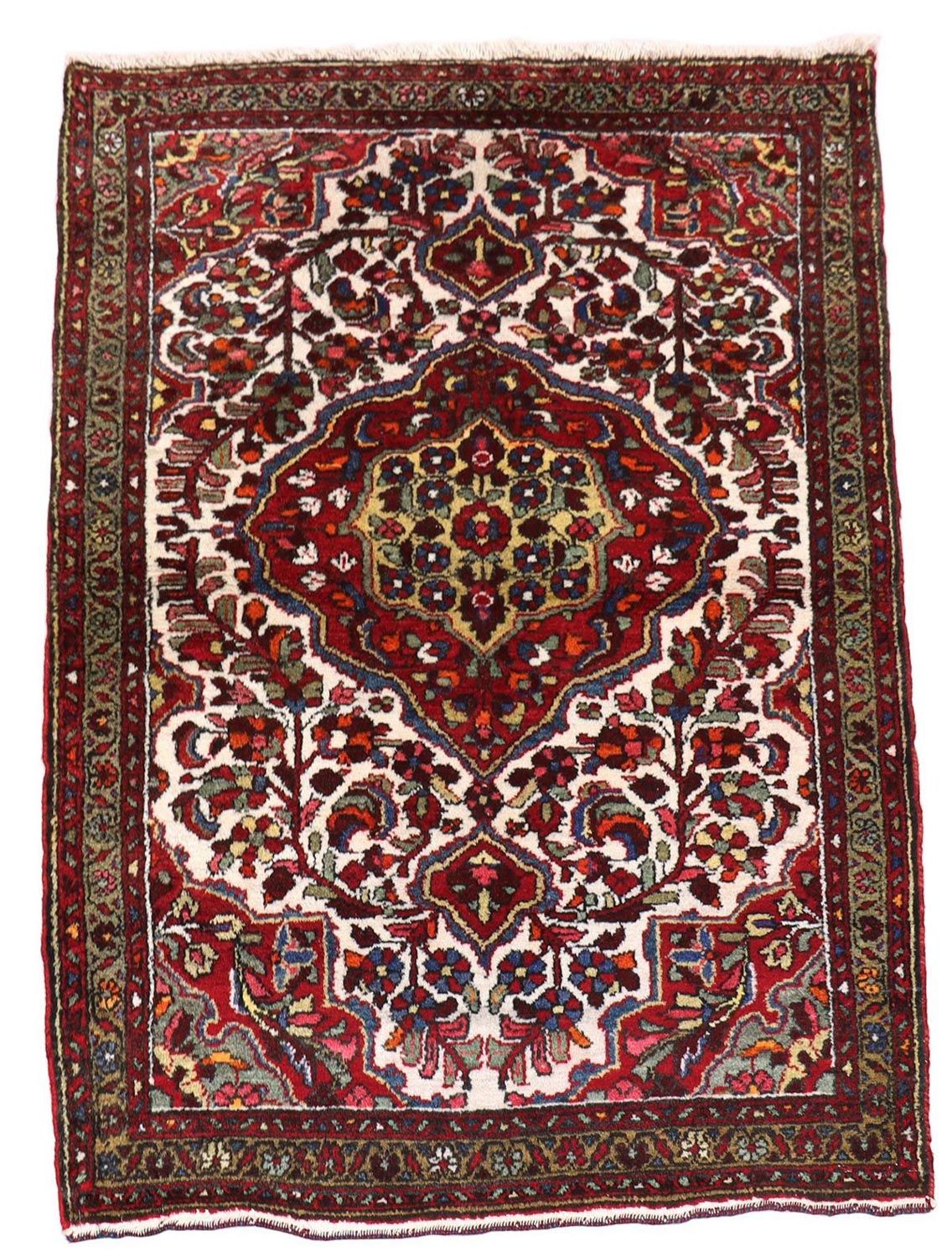 Alfombra persa - Nómada - 146 x 100 cm - beige