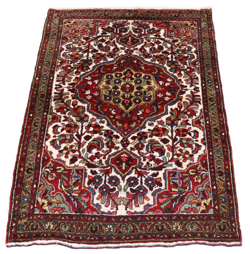 Alfombra persa - Nómada - 146 x 100 cm - beige