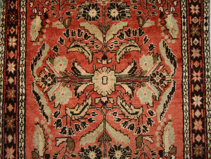 Alfombra de pasillo Alfombra persa - Nómada - 405 x 112 cm - rojo claro