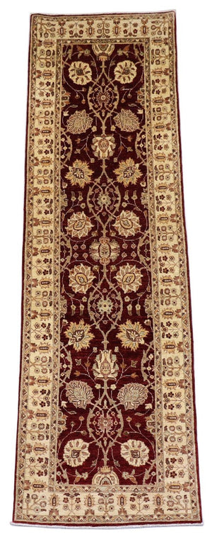 Alfombra de pasillo Alfombra Ziegler - 280 x 91 cm - rojo oscuro