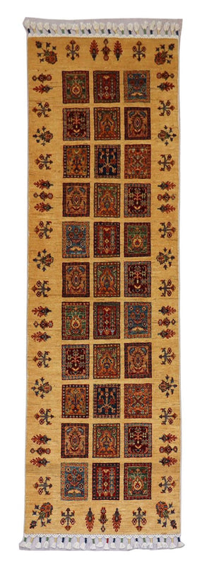 Alfombra de pasillo Alfombra Ziegler - 248 x 81 cm - rojo oscuro