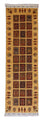 Alfombra de pasillo Alfombra Ziegler - 248 x 81 cm - rojo oscuro