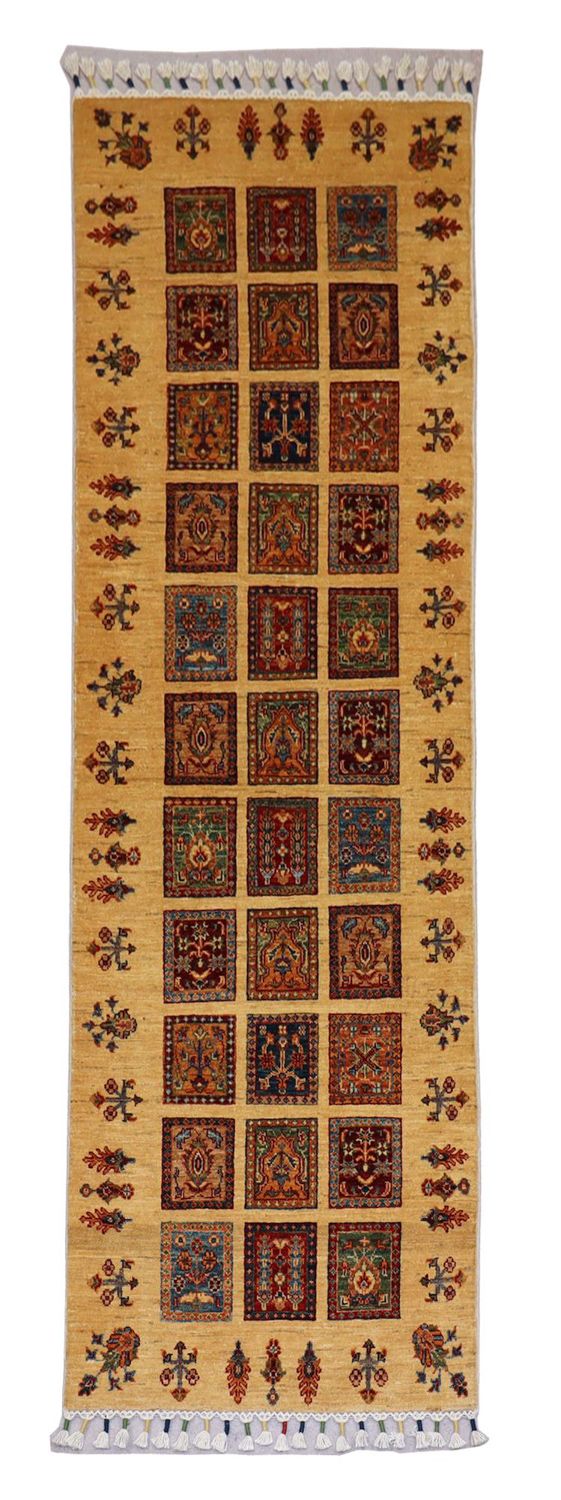 Alfombra de pasillo Alfombra Ziegler - 248 x 81 cm - rojo oscuro