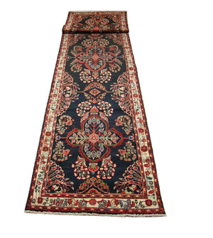 Alfombra de pasillo Alfombra persa - Nómada - 506 x 110 cm - azul