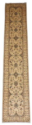 Alfombra de pasillo Alfombra Ziegler - 394 x 78 cm - beige