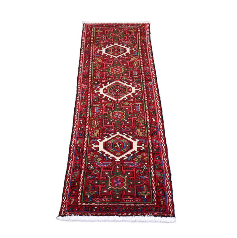 Alfombra de pasillo Alfombra persa - Nómada - 196 x 66 cm - rojo