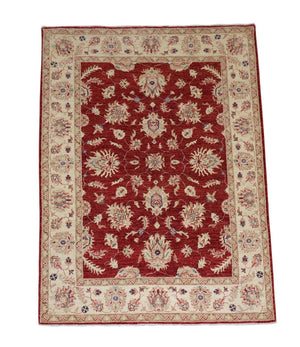 Alfombra Ziegler - 197 x 149 cm - rojo