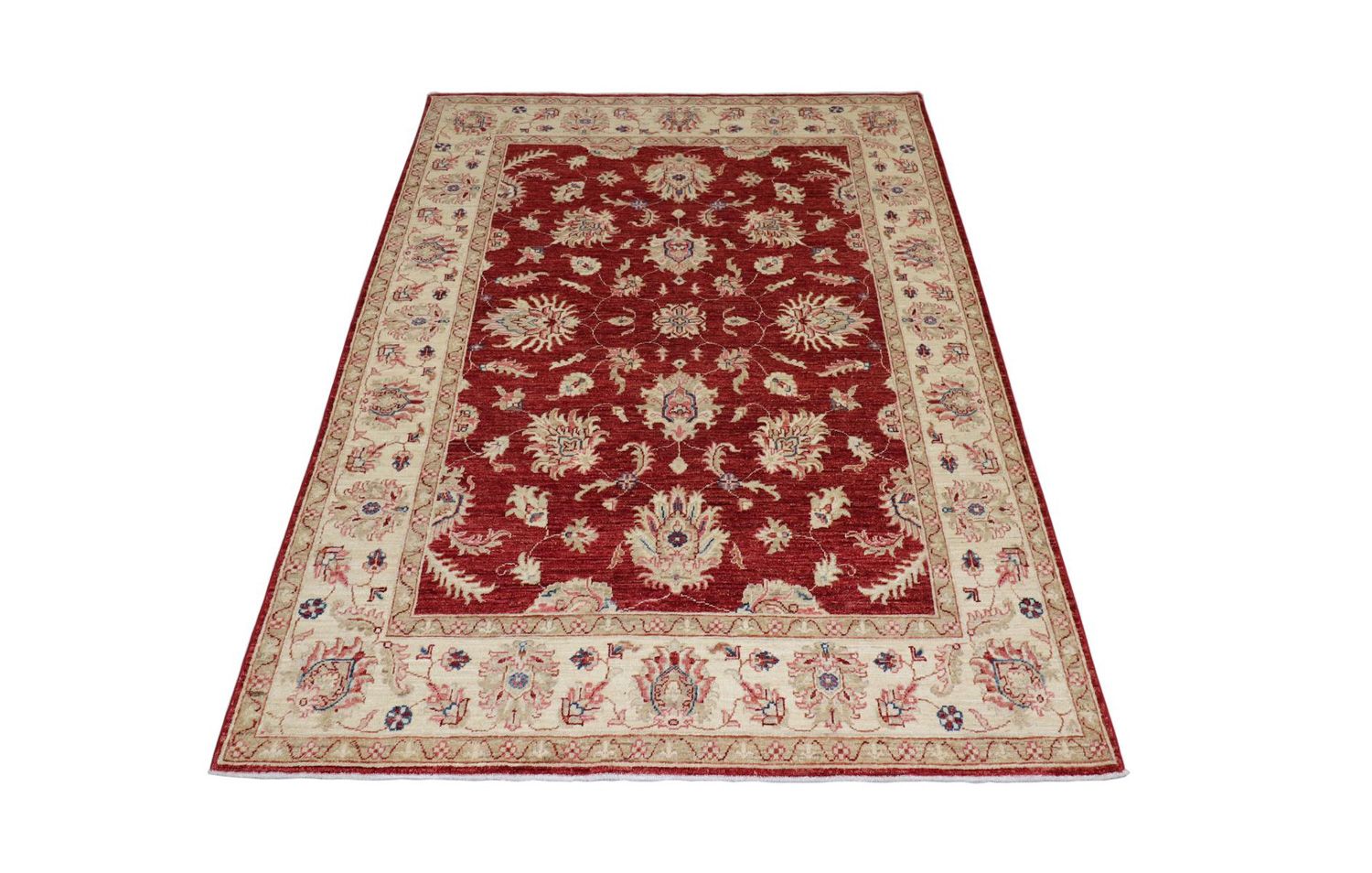 Alfombra Ziegler - 197 x 149 cm - rojo