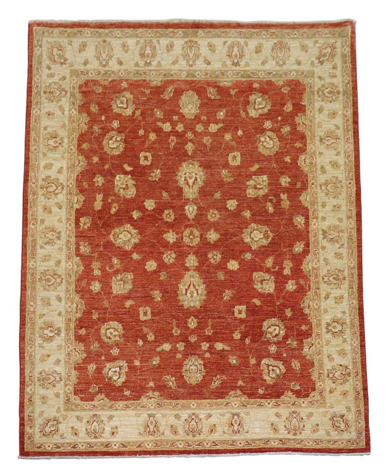 Alfombra Ziegler - 197 x 154 cm - rojo