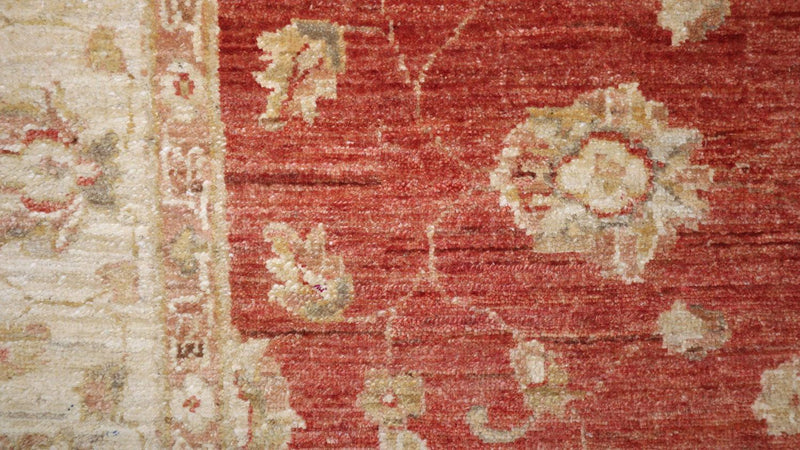 Alfombra Ziegler - 197 x 154 cm - rojo
