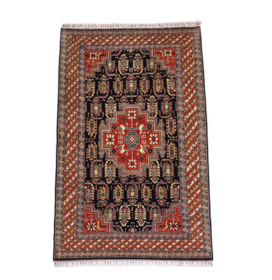 Alfombra Ziegler - 268 x 175 cm - azul oscuro