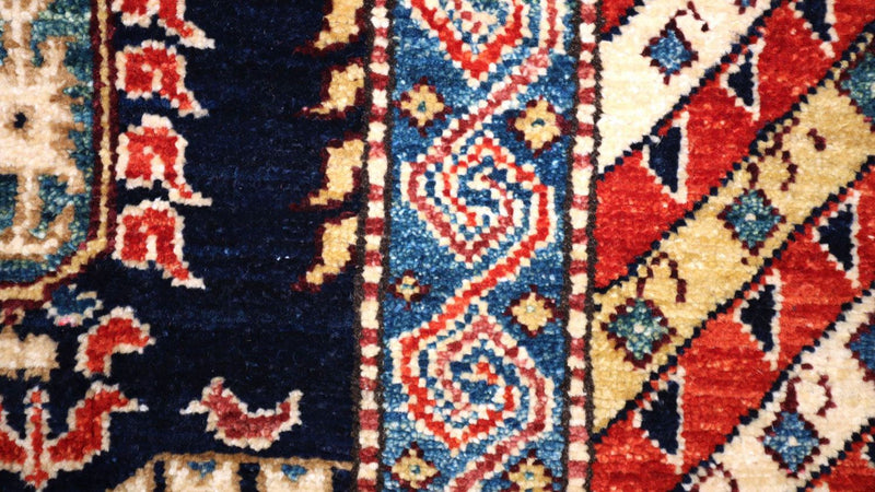 Alfombra Ziegler - 268 x 175 cm - azul oscuro