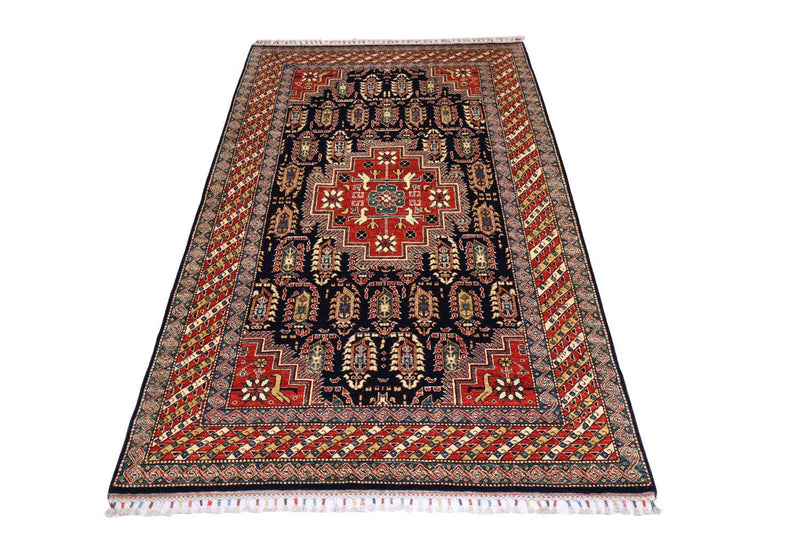 Alfombra Ziegler - 268 x 175 cm - azul oscuro