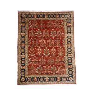 Alfombra Ziegler - 376 x 296 cm - rojo