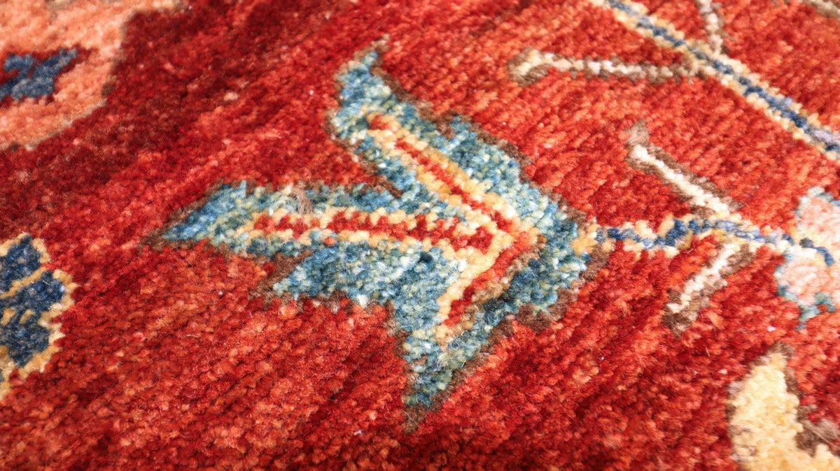 Alfombra Ziegler - 376 x 296 cm - rojo