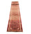 Alfombra de pasillo Alfombra persa - Nómada - 587 x 86 cm - marrón