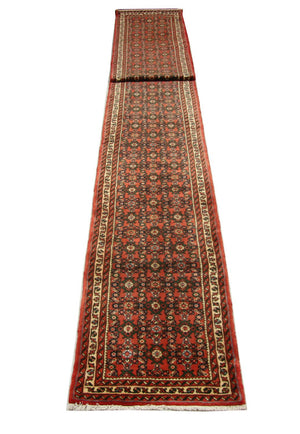Alfombra de pasillo Alfombra persa - Nómada - 781 x 75 cm - rojo