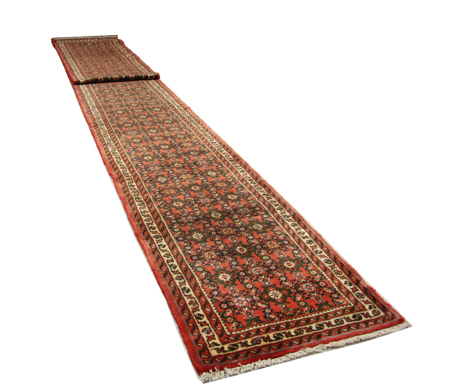 Alfombra de pasillo Alfombra persa - Nómada - 781 x 75 cm - rojo