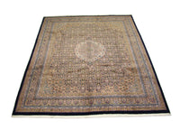 Alfombra persa - Bidjar - 290 x 248 cm - azul