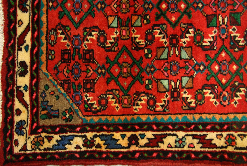 Alfombra de pasillo Alfombra persa - Nómada - 387 x 80 cm - rojo