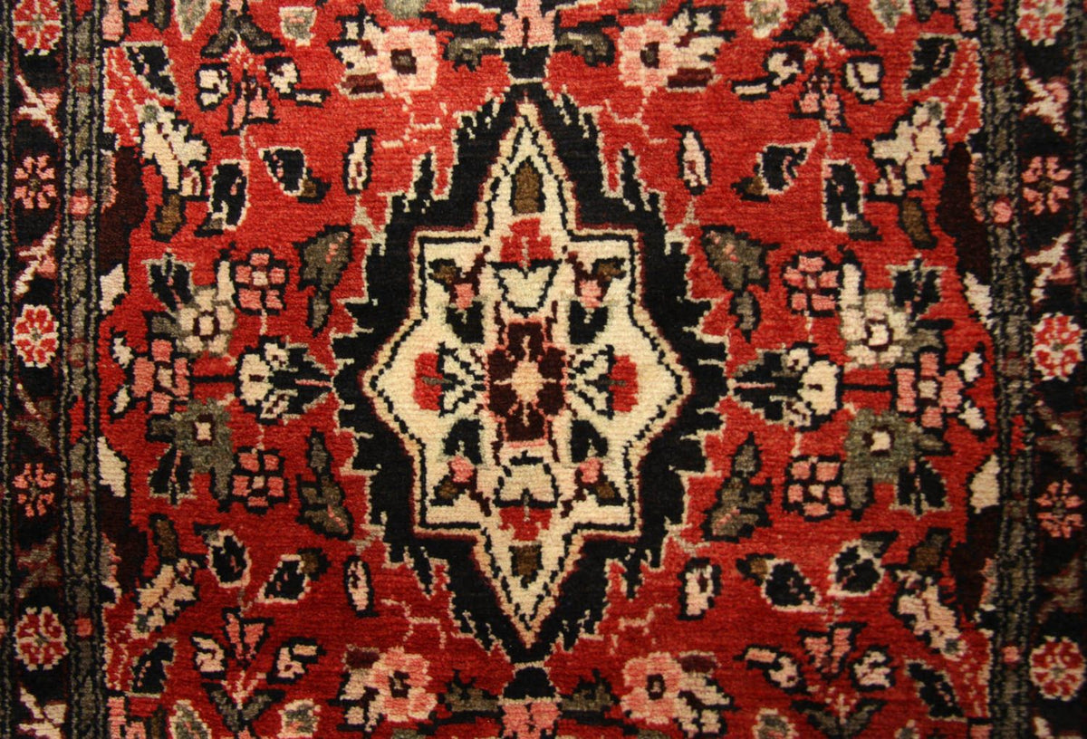 Alfombra de pasillo Alfombra persa - Nómada - 384 x 83 cm - rojo