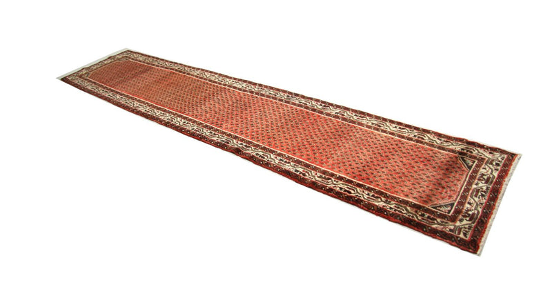Alfombra de pasillo Alfombra persa - Nómada - 387 x 80 cm - rojo