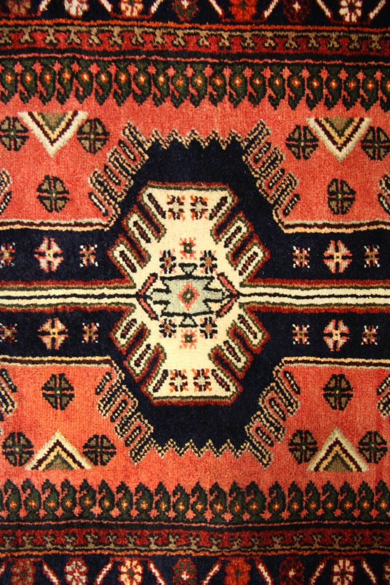 Alfombra de pasillo Alfombra persa - Nómada - 385 x 84 cm - rojo