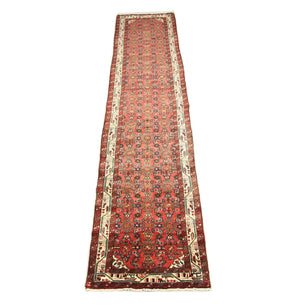 Alfombra de pasillo Alfombra persa - Nómada - 385 x 80 cm - rojo