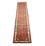 Alfombra de pasillo Alfombra persa - Nómada - 385 x 80 cm - rojo