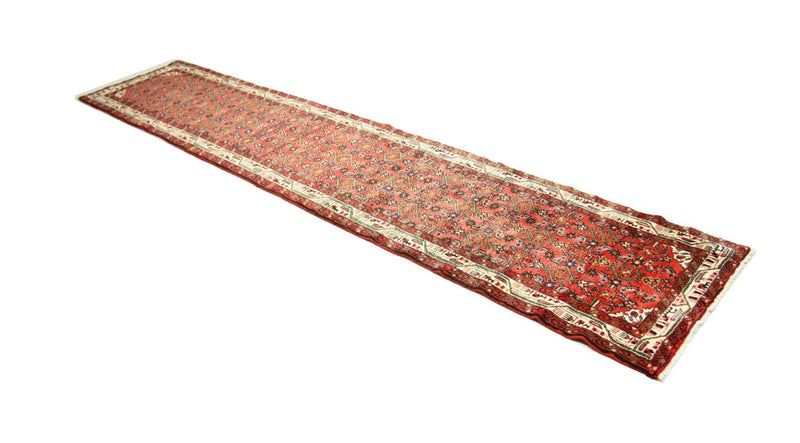 Alfombra de pasillo Alfombra persa - Nómada - 385 x 80 cm - rojo