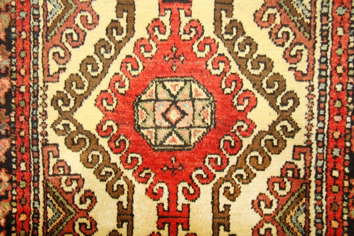 Alfombra de pasillo Alfombra persa - Nómada - 406 x 80 cm - rojo