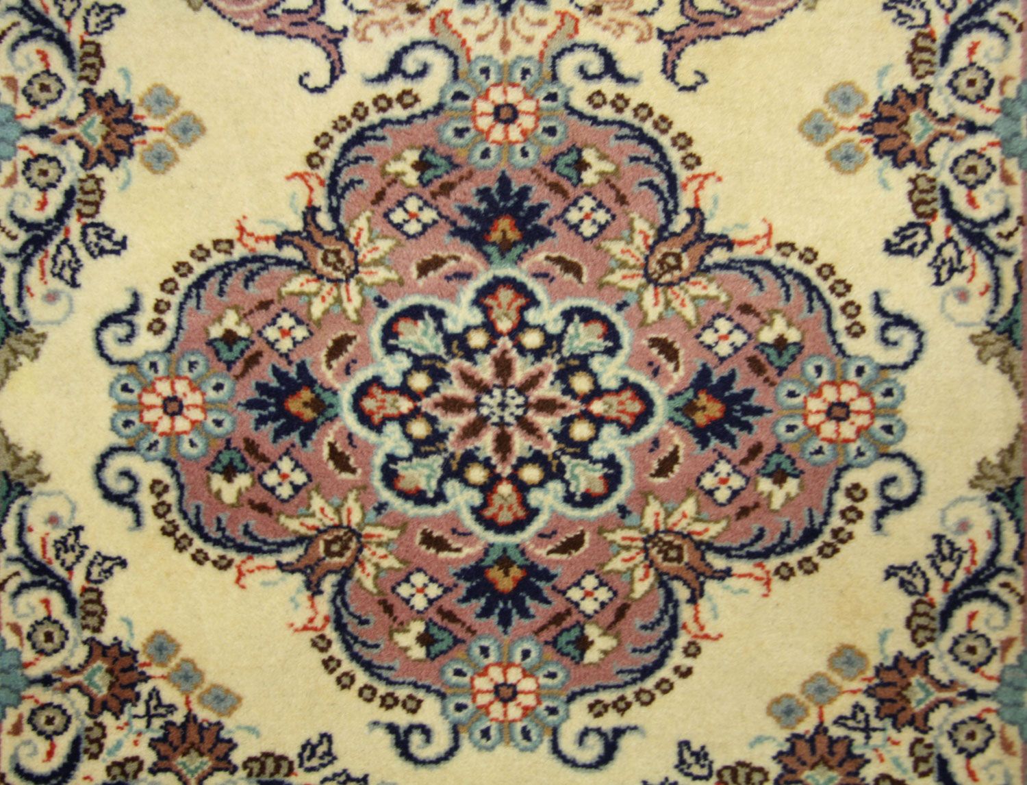 Alfombra de pasillo Alfombra persa - Keshan - 300 x 82 cm - azul